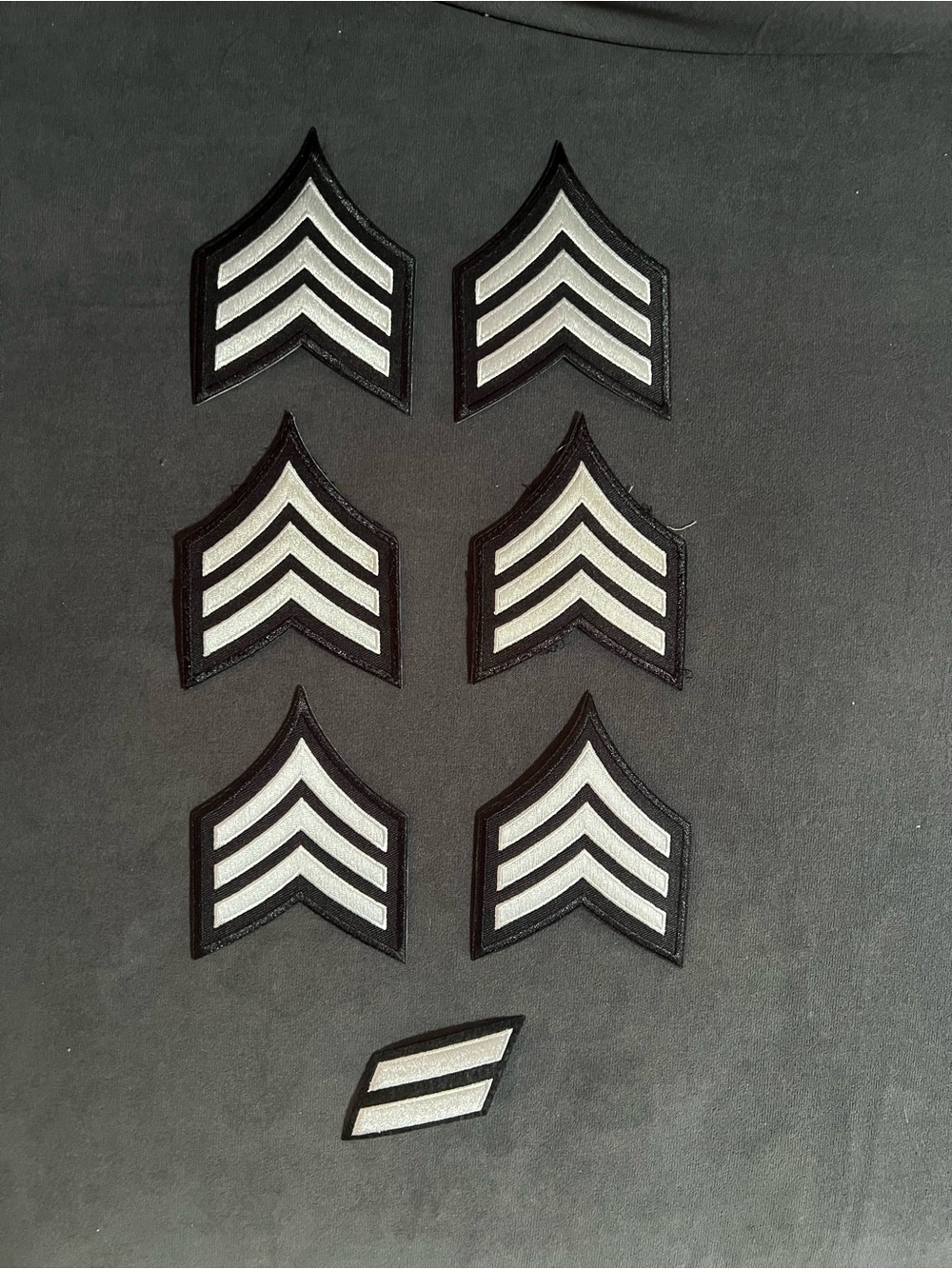 Police Sergeant Patches